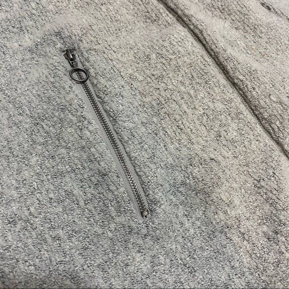 ATMOSPHERE Zip Up Fuzzy Sweater - S - Picture 5 of 10